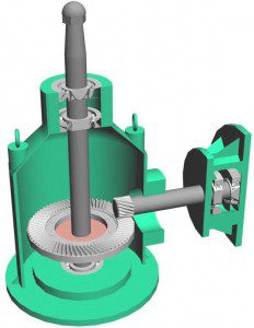 cooling tower gear drive