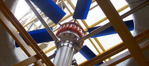 Turbine mounted